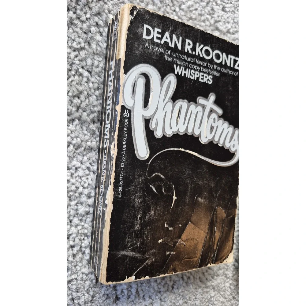 Dean Koontz 5 Vintage‎ Terrors Mommie Dearest, Darkfall The Howling2 Phantoms